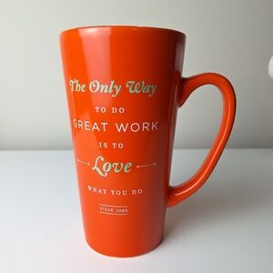 Steve Jobs Coffee Mug The Only Way To Do Great Work Is To Love What You Do